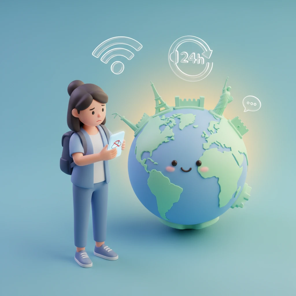 로밍 데이터 안됨 증상별 해결책과 통..