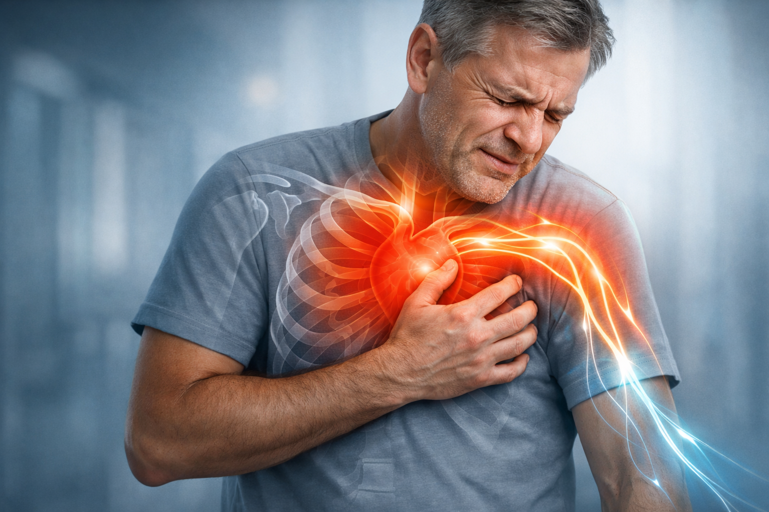 왼쪽 어깨 통증