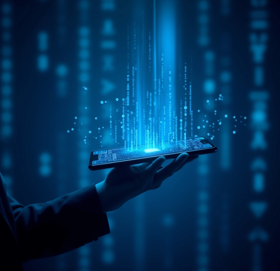 핸드폰해킹을연상시키는사진