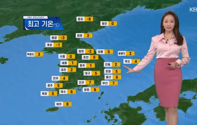 전국주간날씨 오늘의날씨