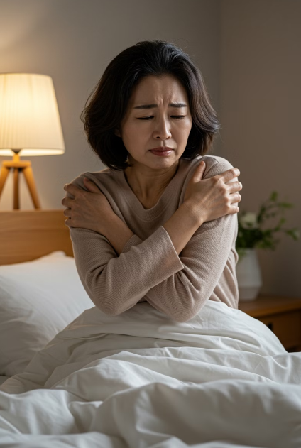 오십견의 주요 증상