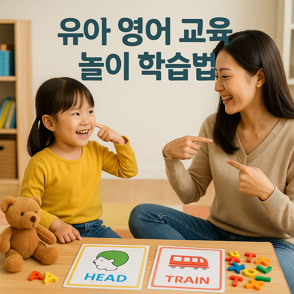 유아 영어 교육에 꼭 맞는 놀이 중심 학습법