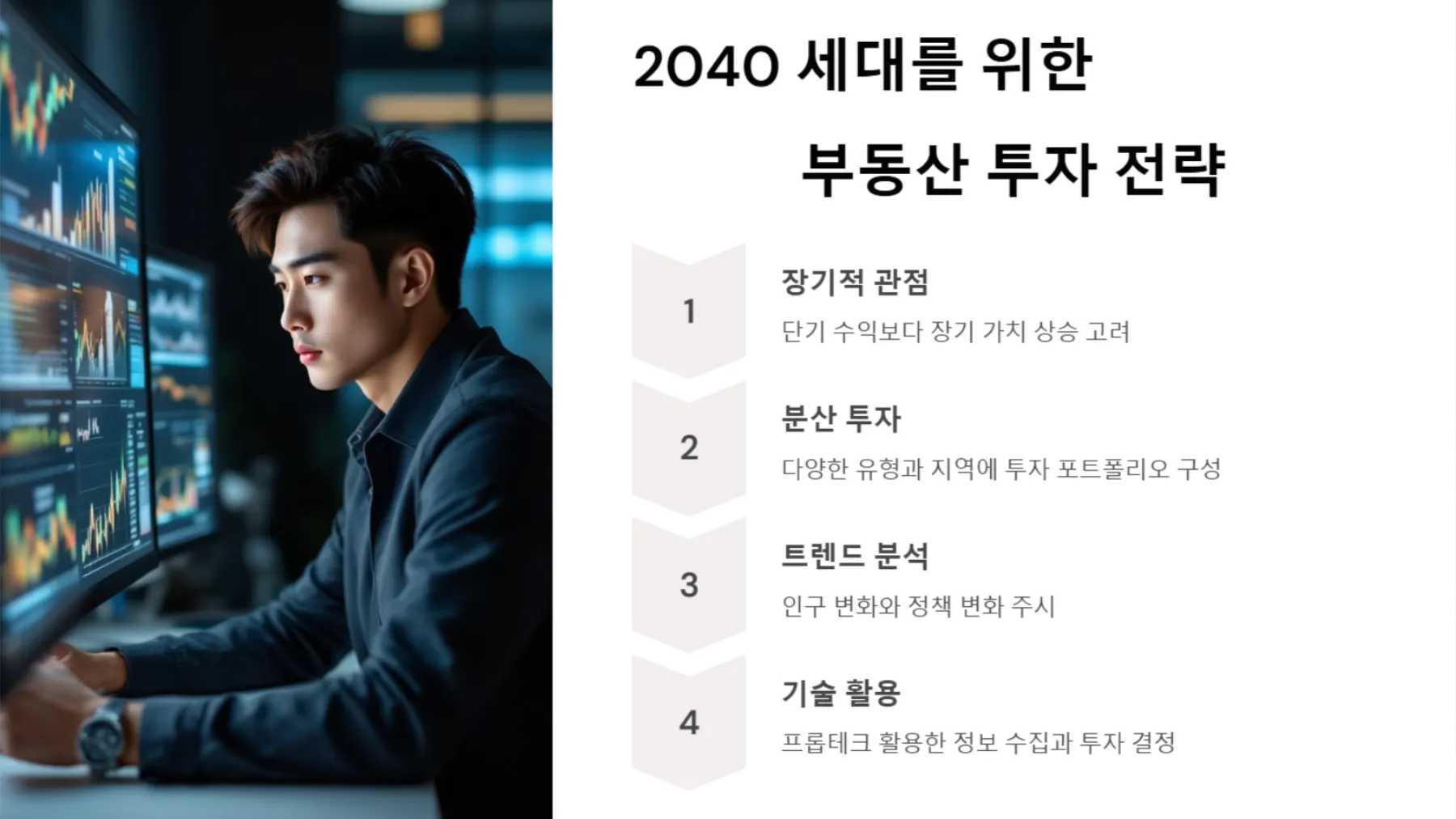 2040 세대를 위한 부동산 투자 및 주거 선택 전략
