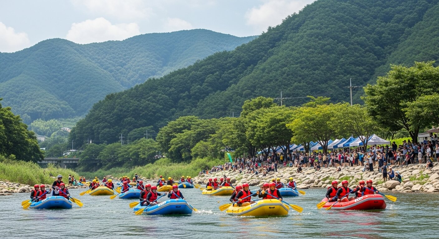 인제 내린천 래프팅축제