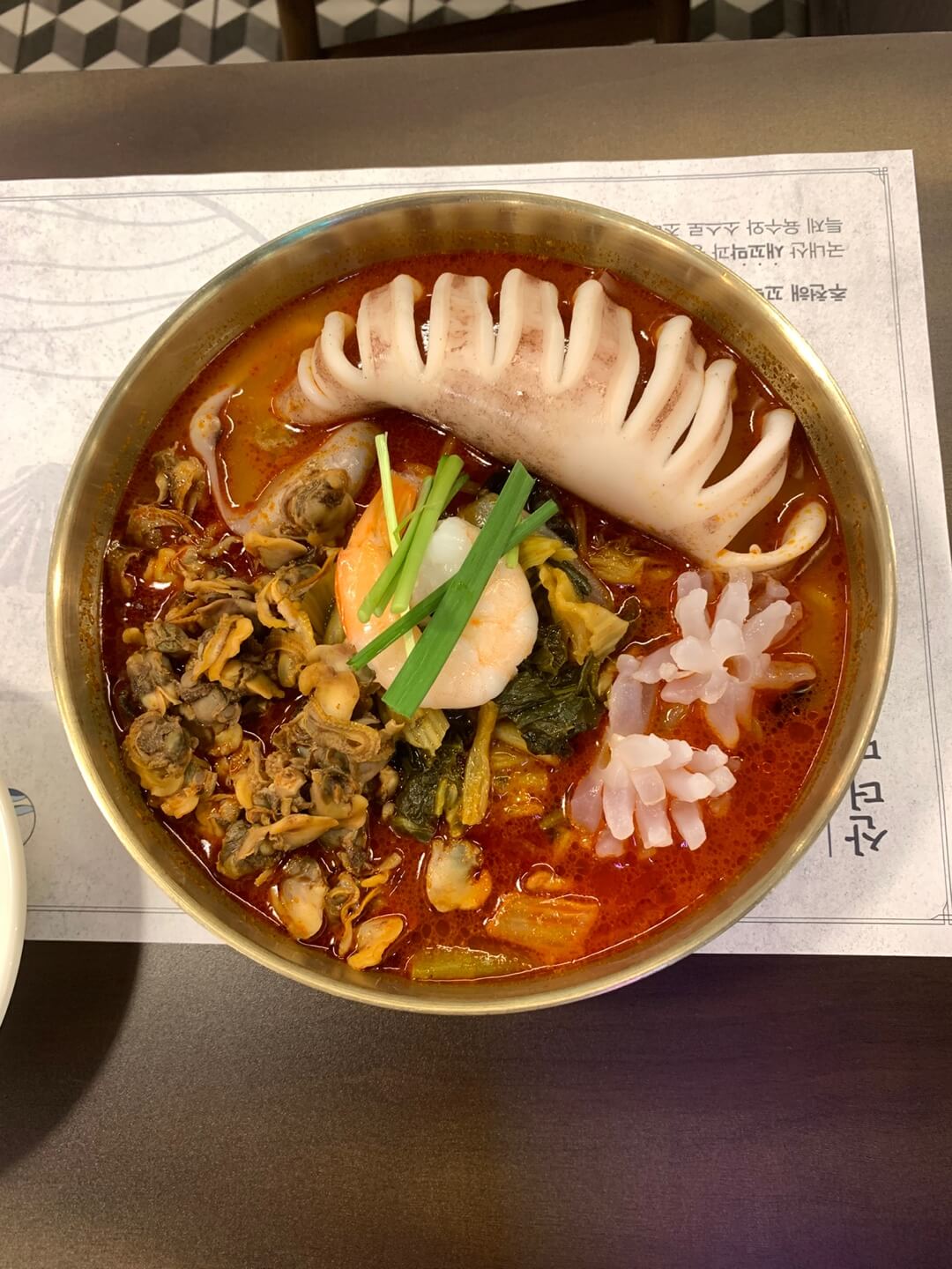 오징어꼬막짬뽕