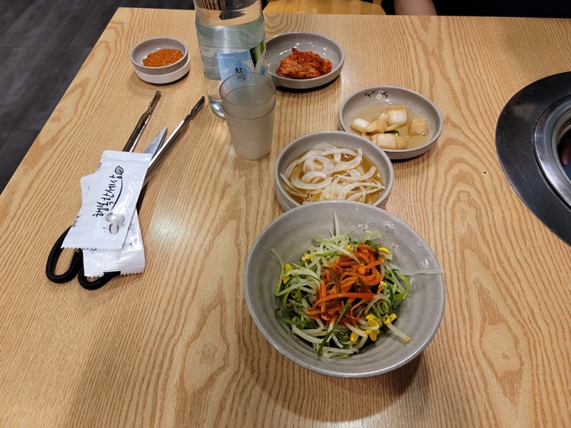 산본역 두근두근 소야소 - 기본 반찬