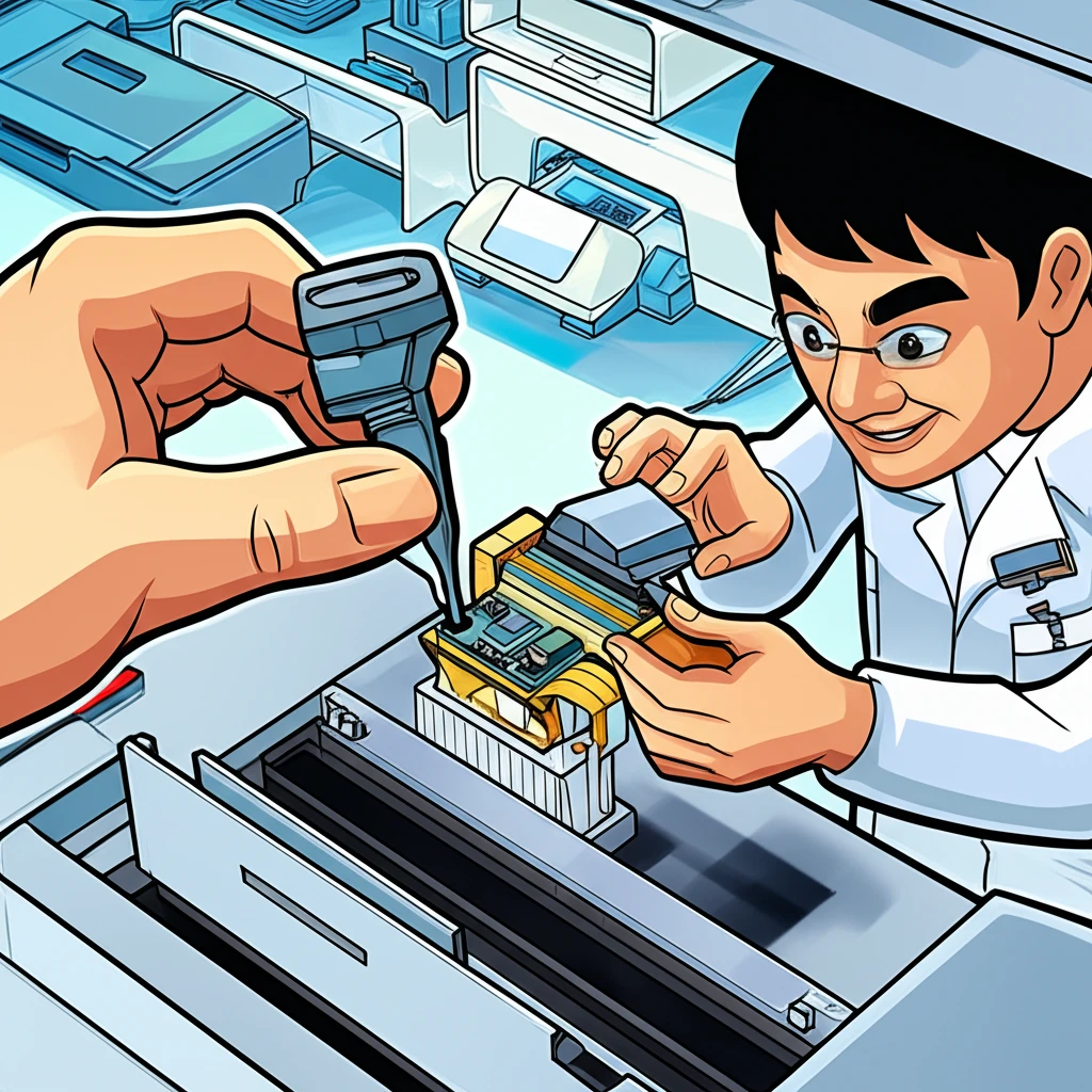 인쇄 품질 불량? 프린터 헤드 청소로