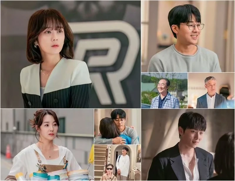 나의 해피엔드 주인공들이 등장하는 주요 장면들