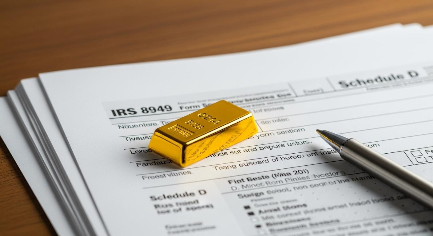 금 투자 세금 신고