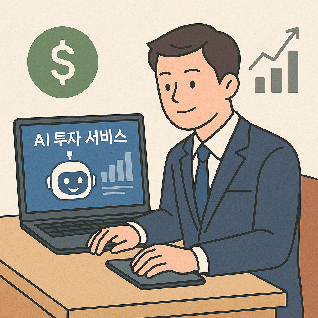 AI 투자 서비스로 수익 달성한 직장인 사진