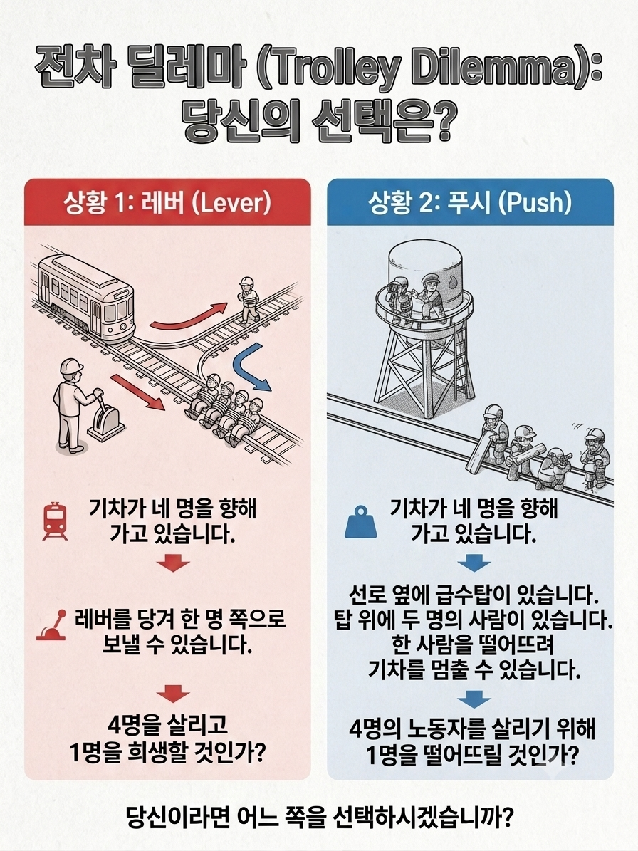 전차 딜레마 설명