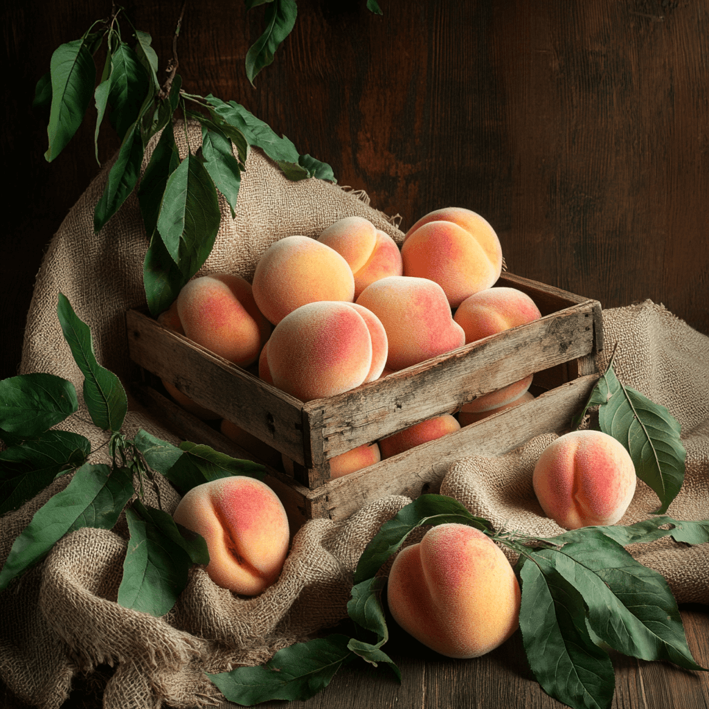 복숭아-건강식