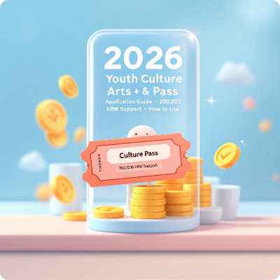 청년문화예술패스 신청방법.사용방법 이미지