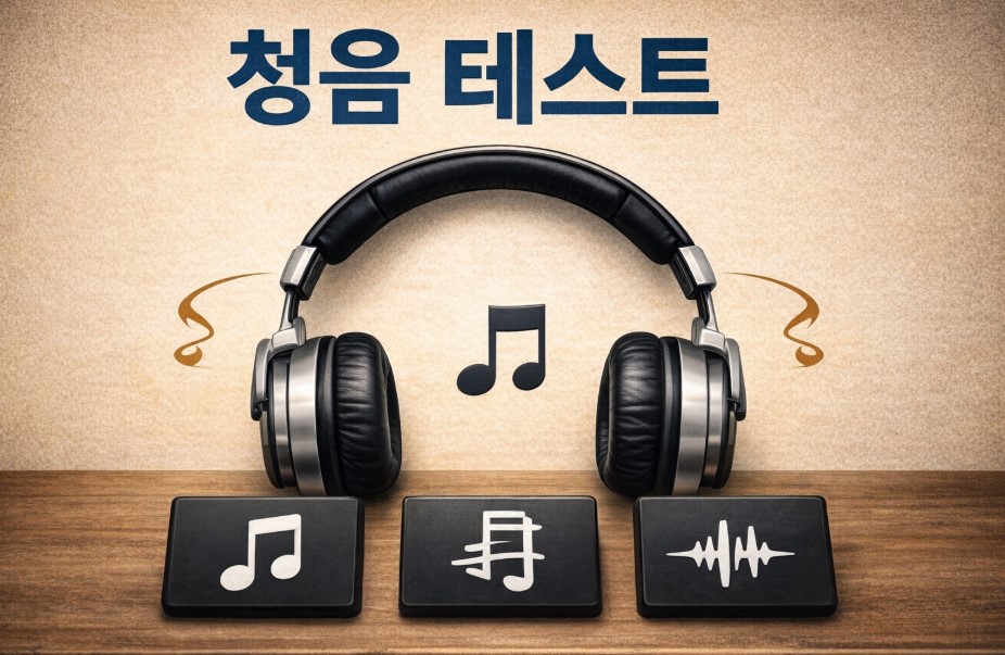 청음 훈련 관련 사진