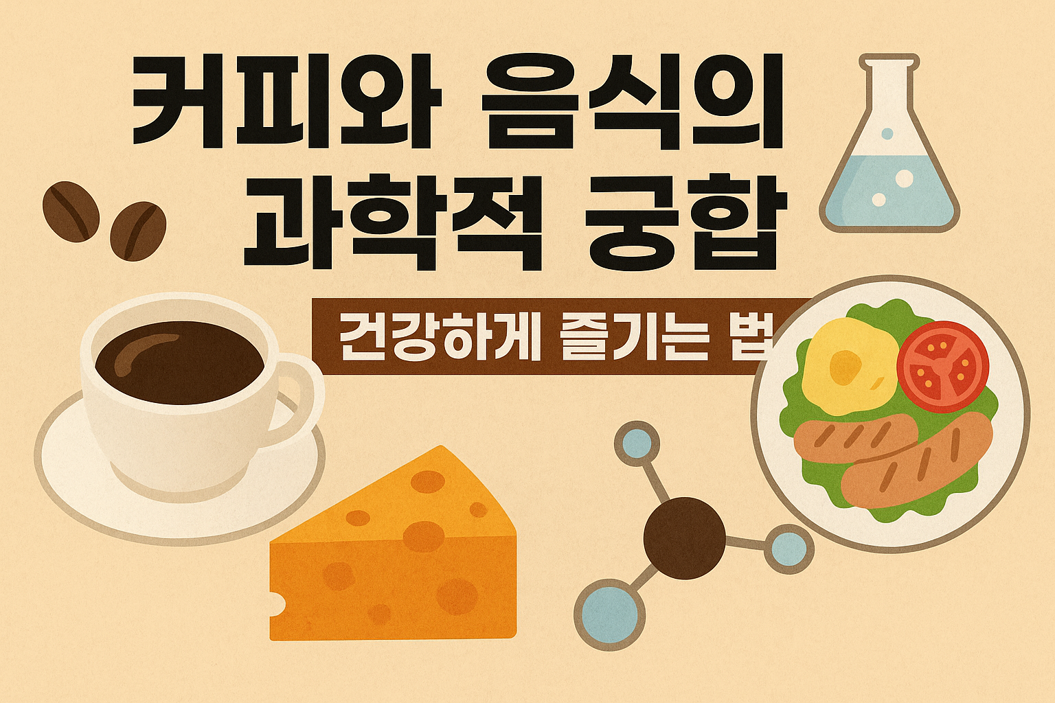 커피와 음식의 과학적 궁합
