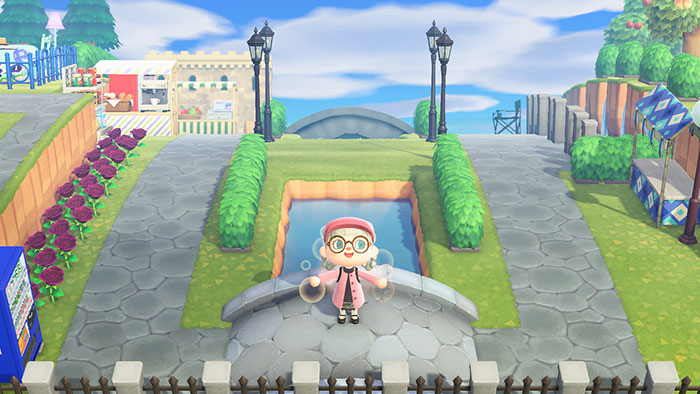 동물의 숲 유럽풍 성 만들기