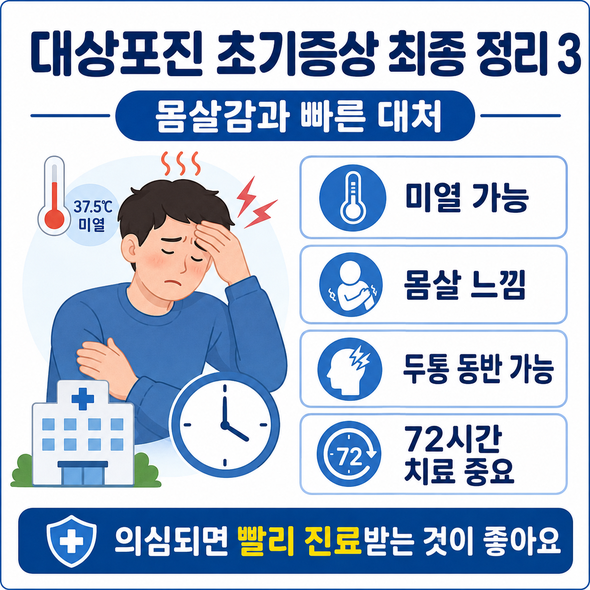대상포진 초기증상