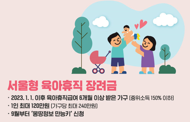 서울형 육아휴직 장려금