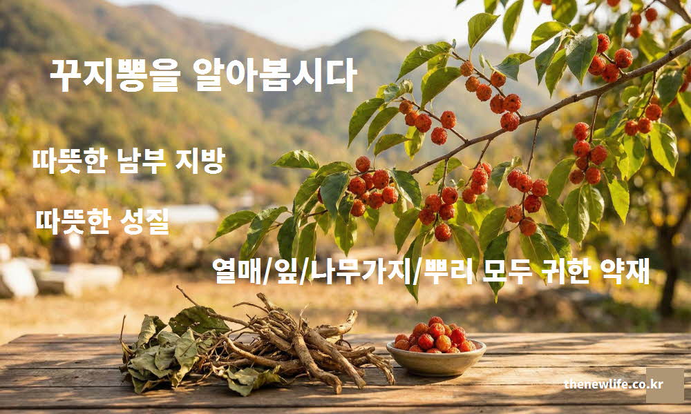 꾸지뽕 효능 기원 유래