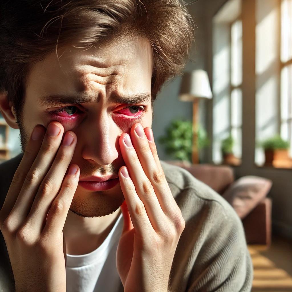 환절기 알레르기 결막염