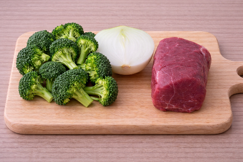 워킹맘의 중기 이유식 소고기 브로콜리 양파 죽 만드는 과정