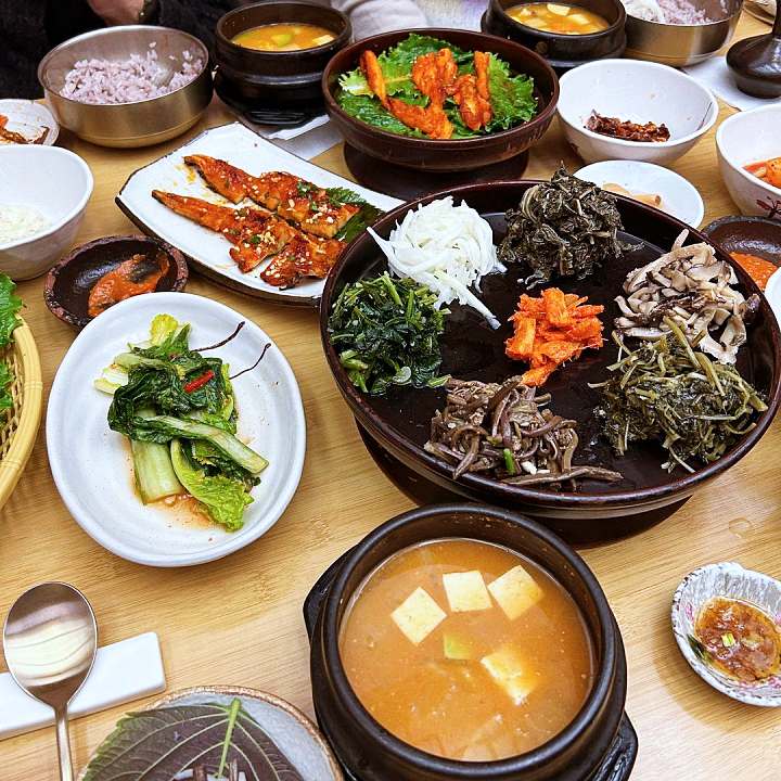  산채 정식 전북 완주 대둔산 맛집 추천