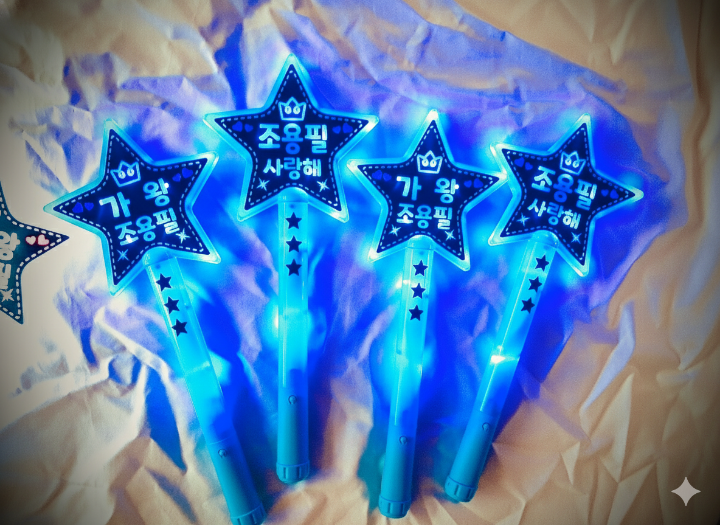 조용필 콘서트 공식 응원봉 이미지