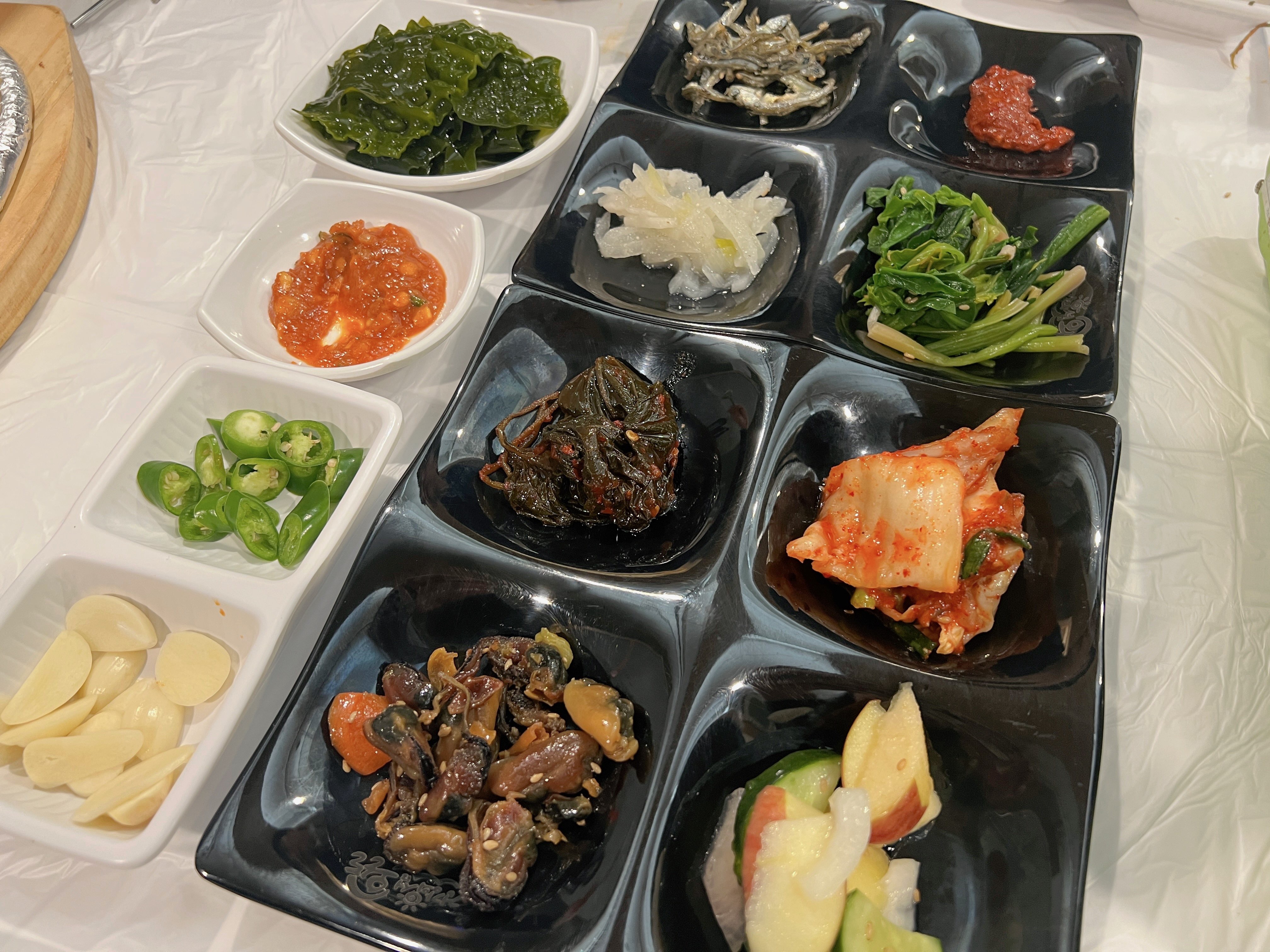 상화식당 밑반찬