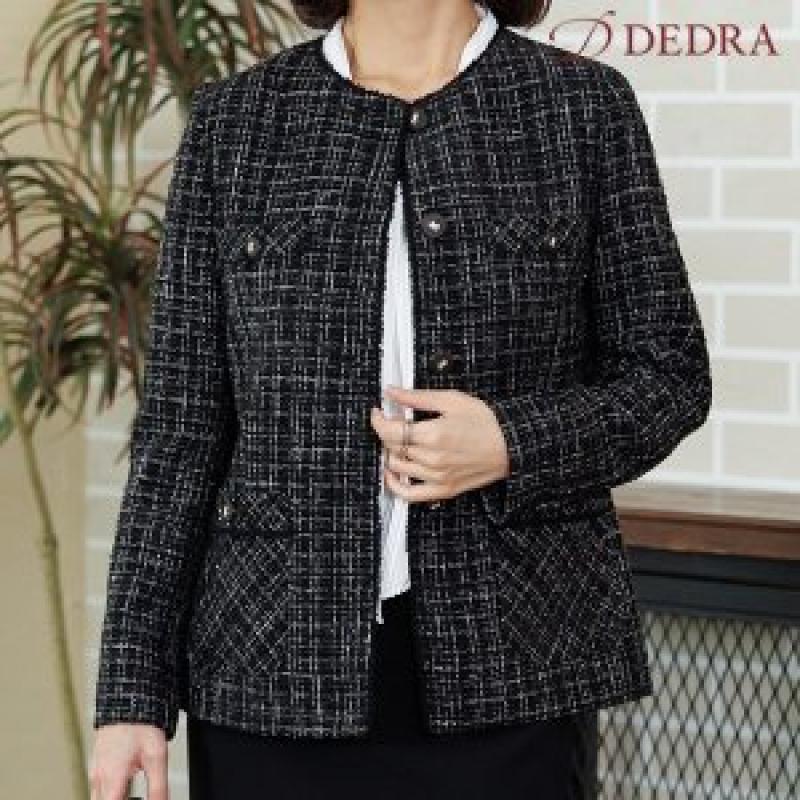 엄마옷 THE 샤즈트위드라운드자켓 60대 여성옷 미시옷 중년여성의류 OUB4009