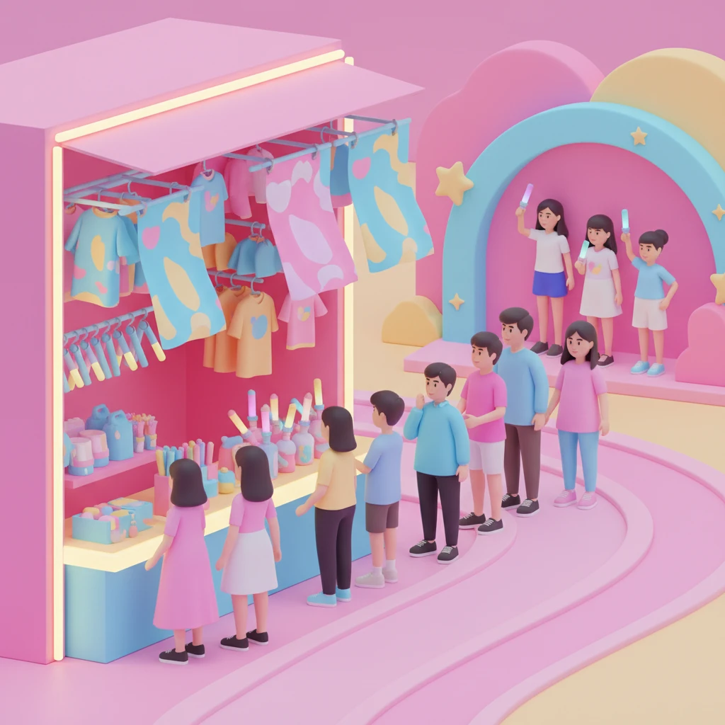 미스트롯4 콘서트 현장 포토존 구역별..