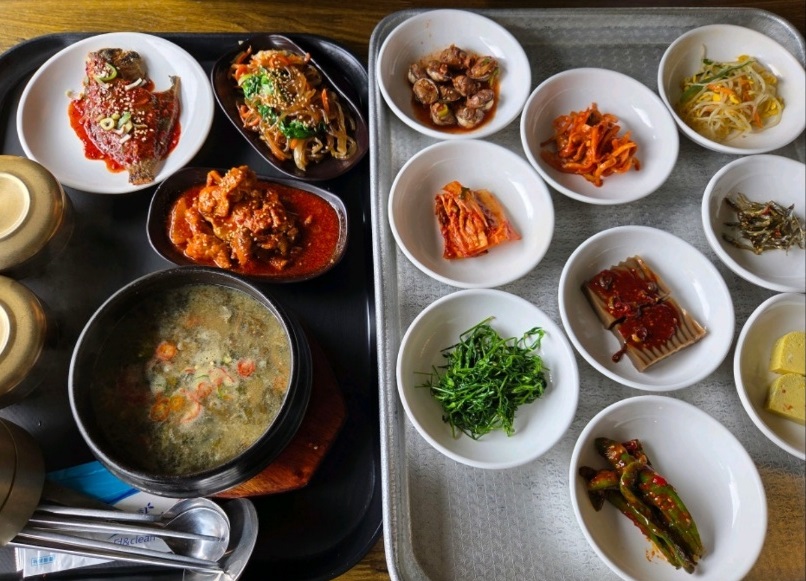 동네한바퀴-순천-한정식-청수정-칠게장