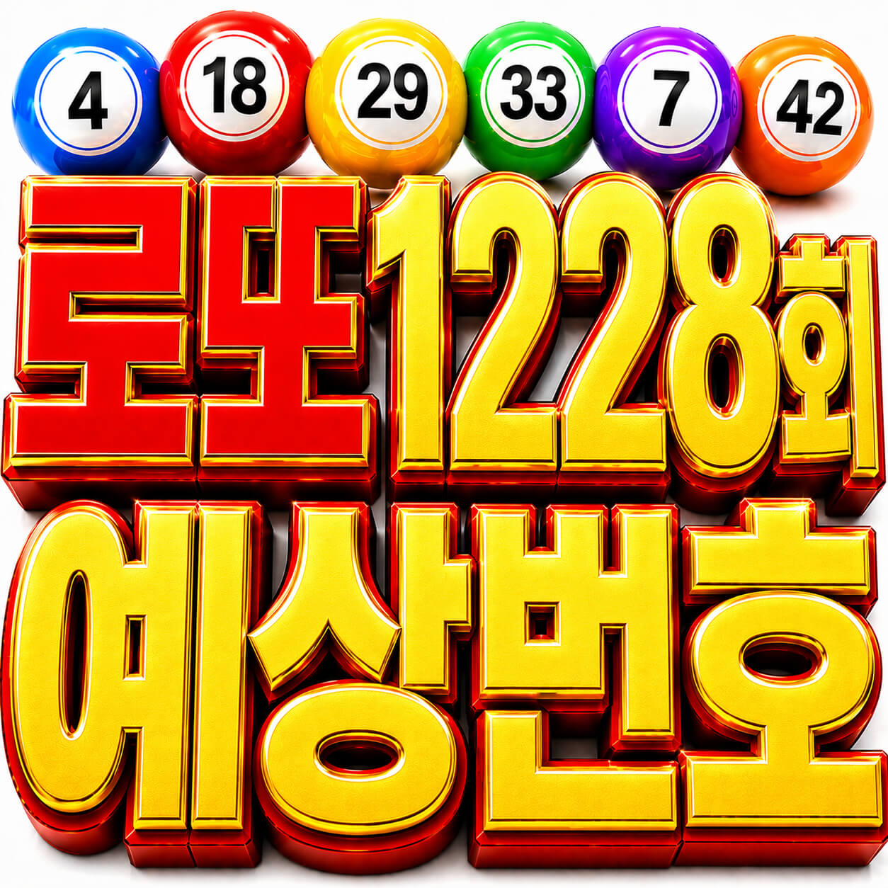 로또 1228회 예상번호