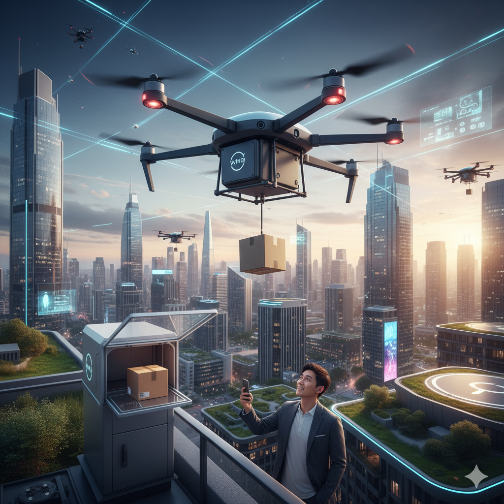 드론 배송 : 현실화된 차세대 물류 수단