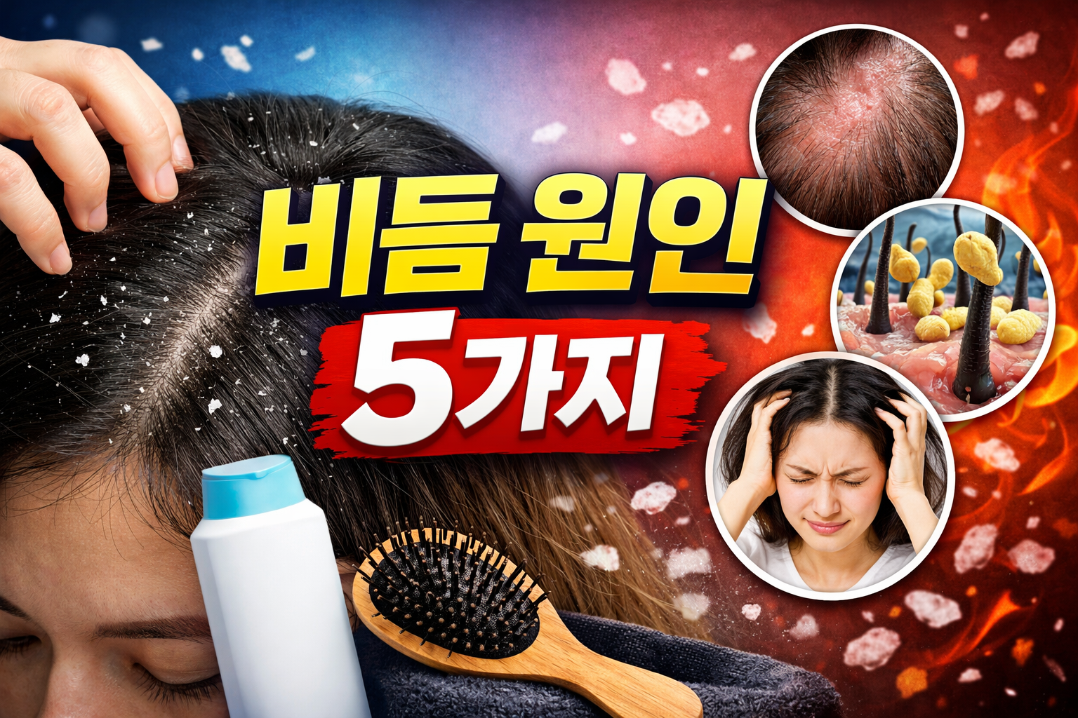 비듬 원인부터 없애는 방법까지 피부과 기준으로 정리