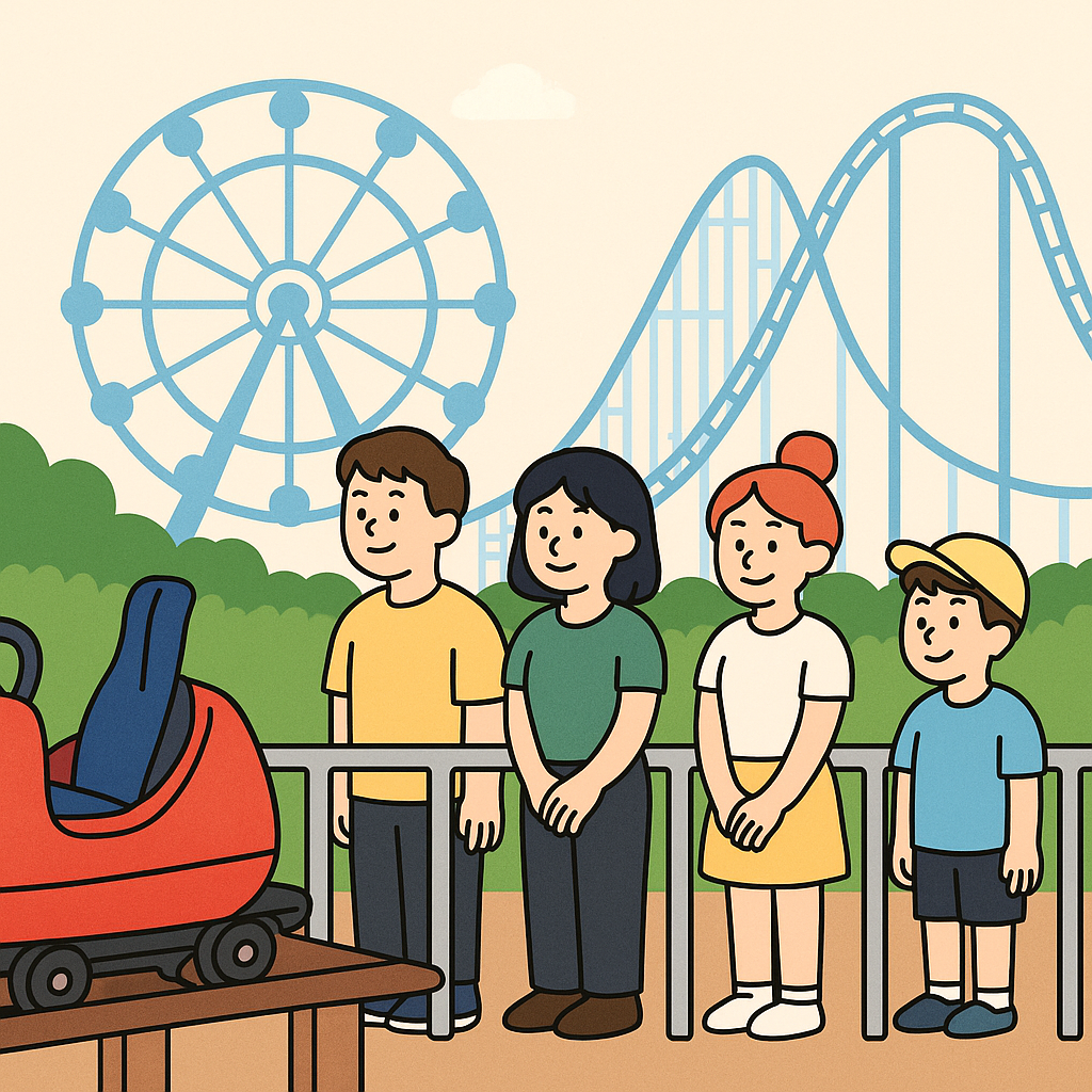 놀이동산 한산한 날 찾는 법