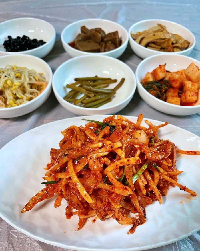 생생 정보마당 강원 속초 가자미회무침 가자미 한상 맛집