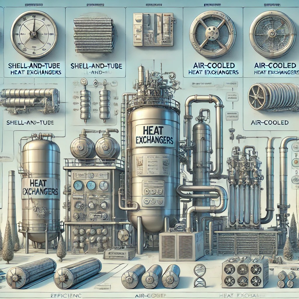 화공 플랜트용 열교환기 종류와 효율 비교