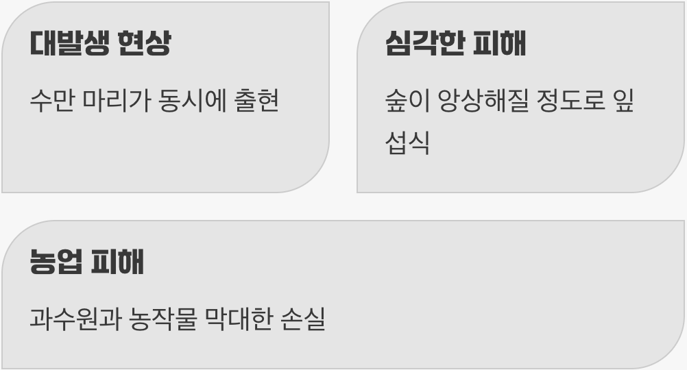 '해충'이라는 이름표가 붙을 때