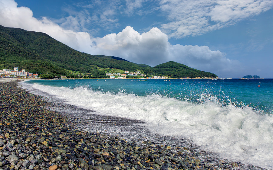 거제도 몽돌해변 (경상남도)