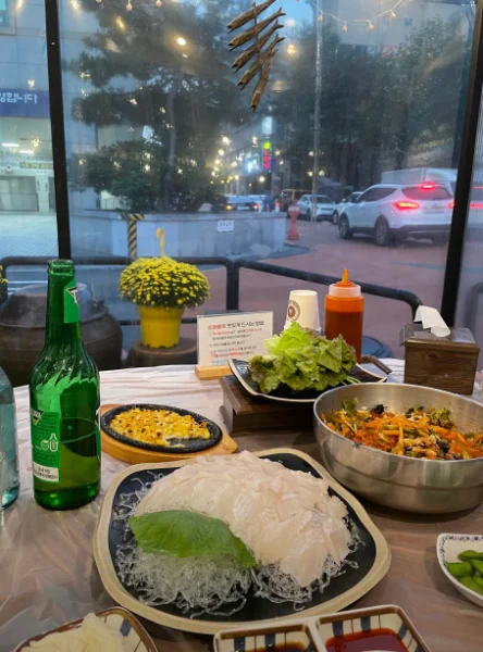 김건욱횟집 포항물회