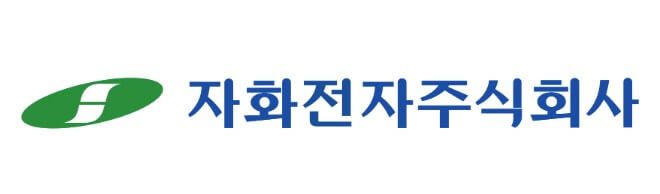 자화전자 로고
