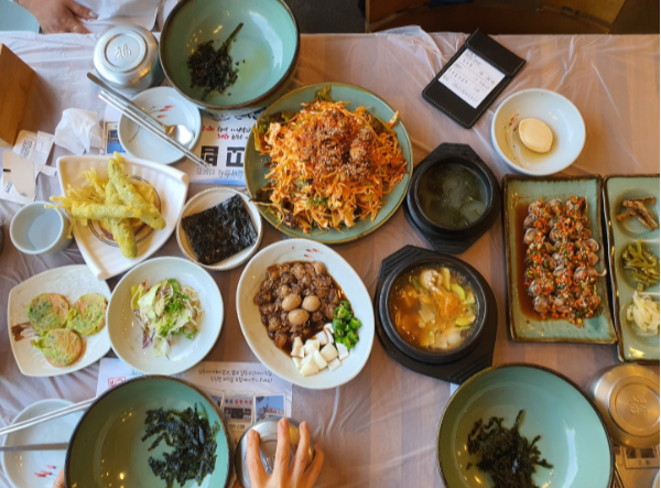 꼬막으로 한상차림