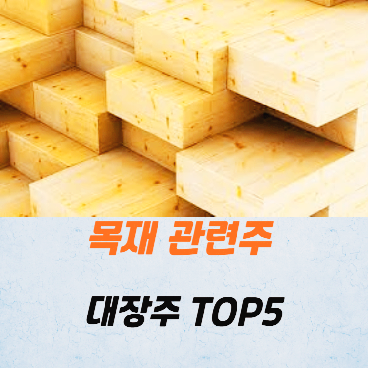 목재 관련주 대장주 테마주 TOP5 주식