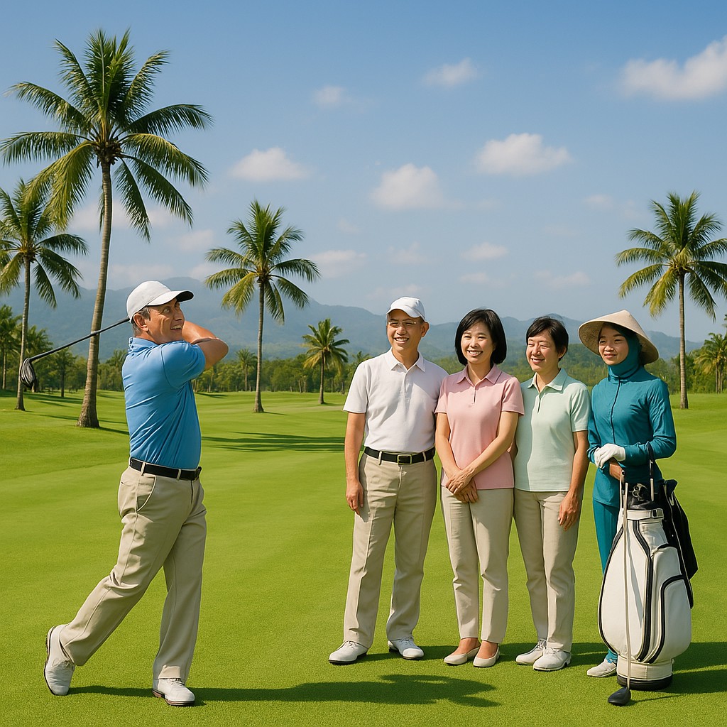 50대 부부 골프 여행 베트남 추천지 (휴양, 리조트)에 관한 사진