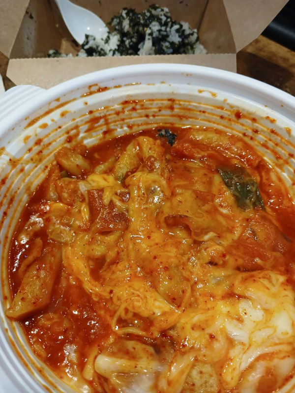 동대문 엽떡2인+주먹밥