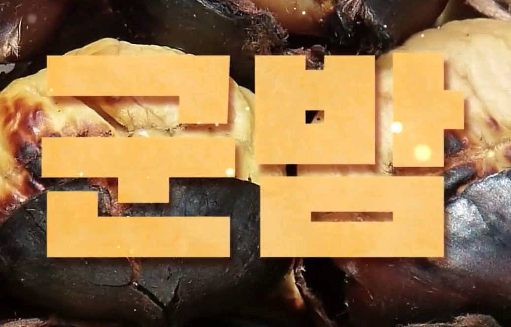 겨울 공주 군밤축제