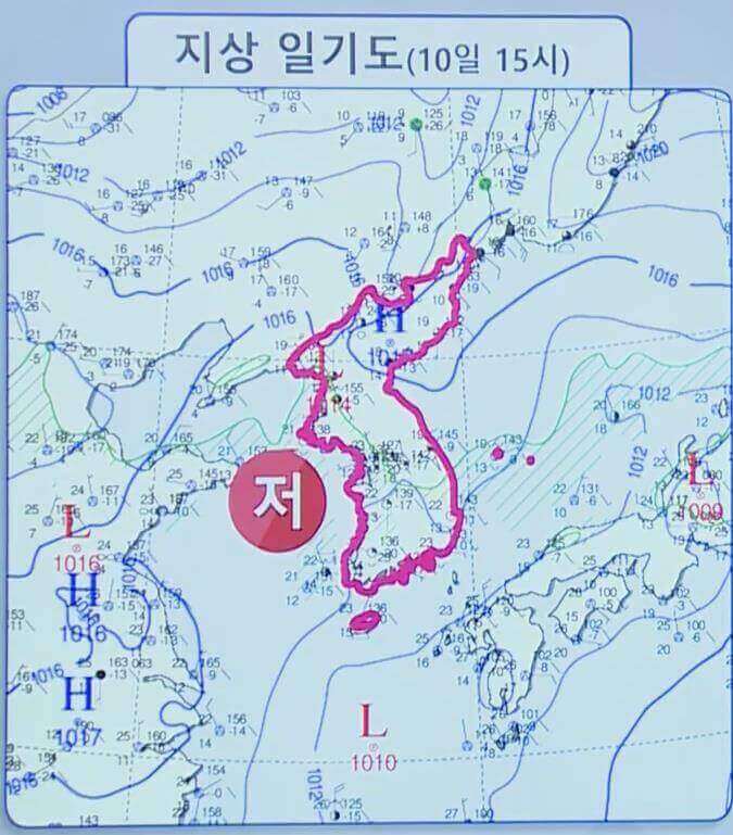 지상일기도