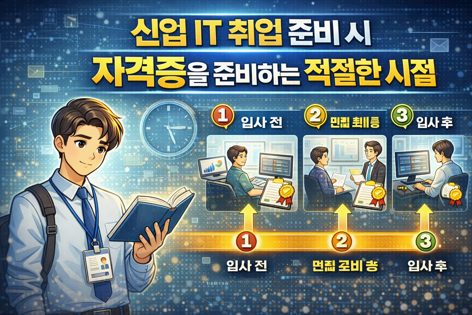 신입 IT 취업 준비 시 자격증을 준비하는 적절한 시점