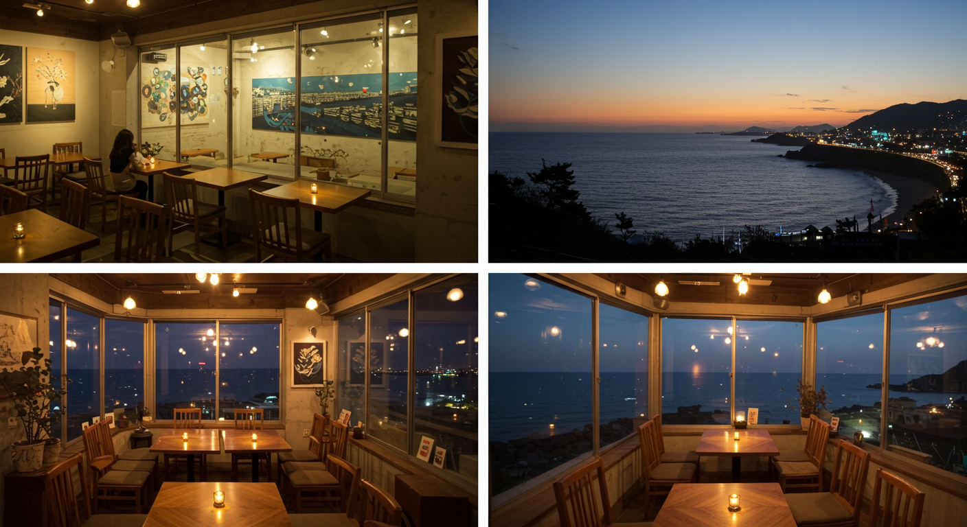 해운대 야경 후 들르기 좋은 감성 카페