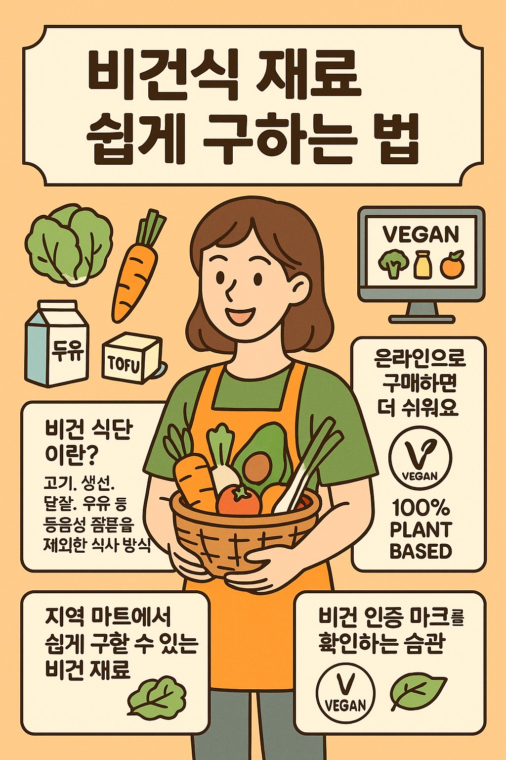 비건식재료 쉽게 구하는법